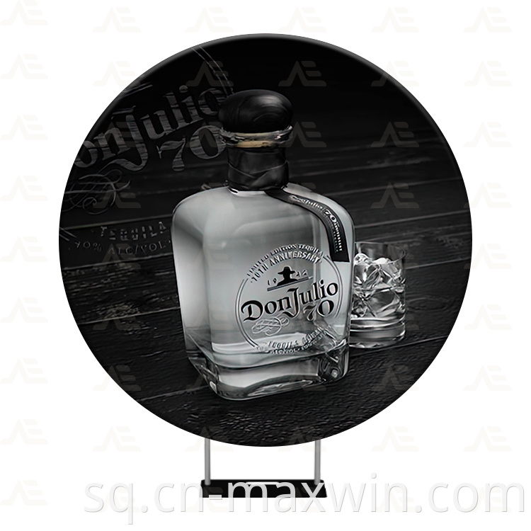 Sfond i rrumbullakët Round Backdrop